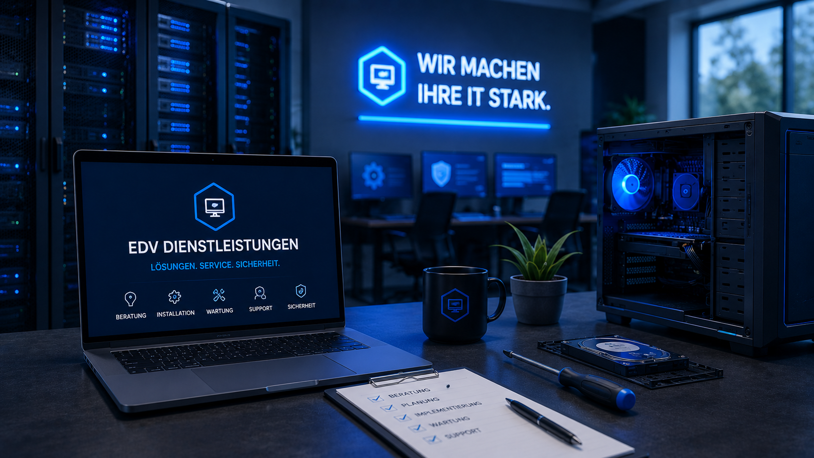 EDV Dienstleistungen & IT-Support Stuttgart – HostingTime