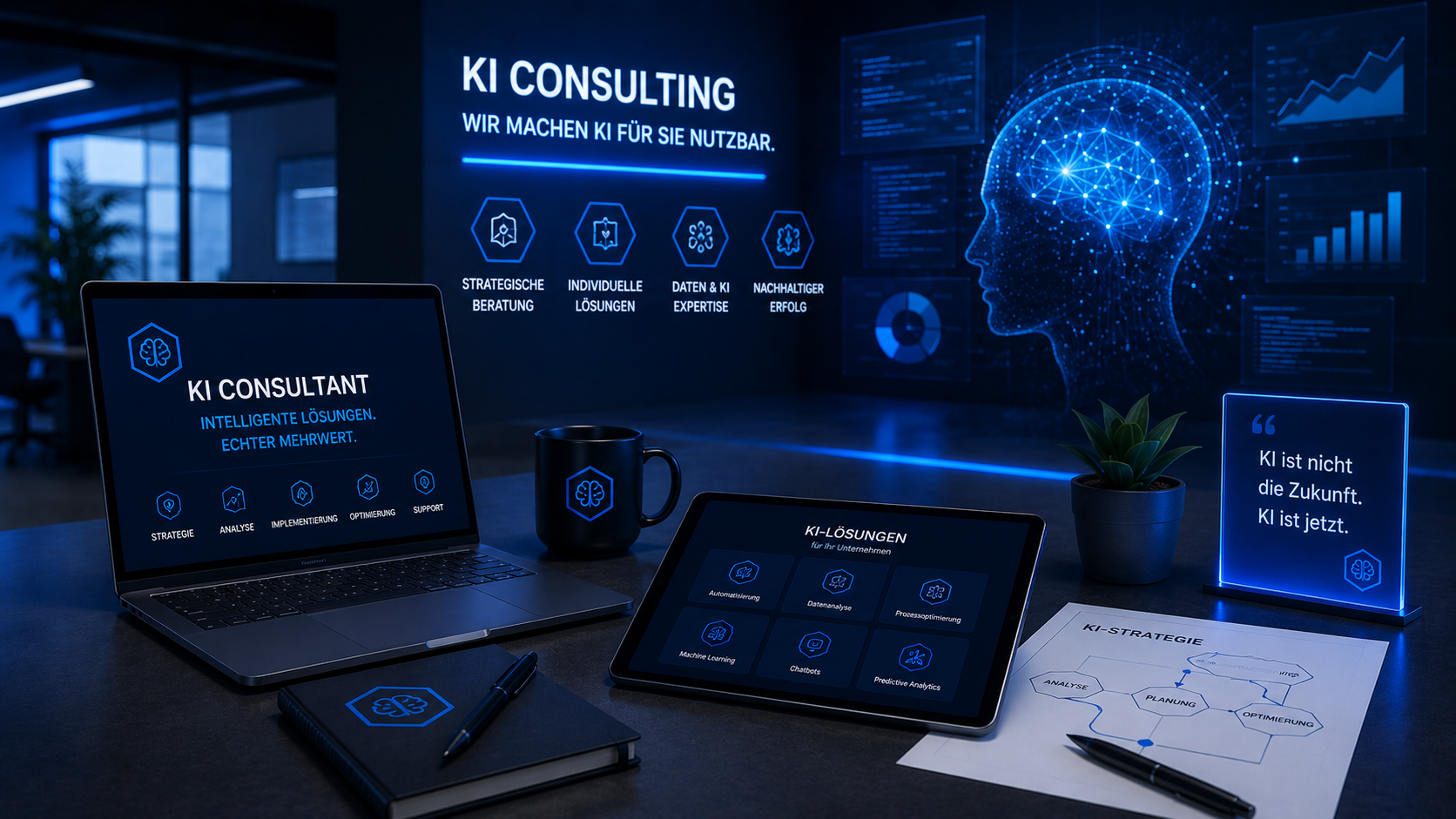 KI Consultant Stuttgart – Künstliche Intelligenz für Ihr Unternehmen | HostingTime